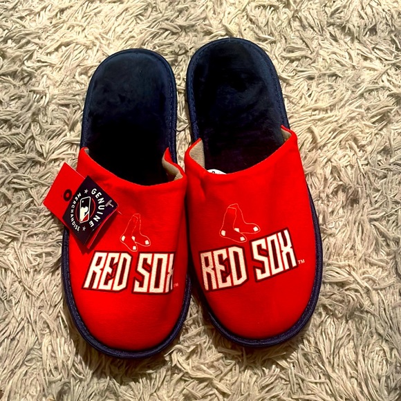 Boston Red Sox FOCO Scuff Slide Slippers - Picture 2 of 5